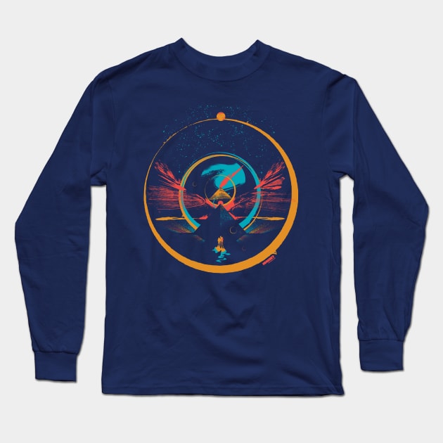 Free Your Mind Long Sleeve T-Shirt by Decabet